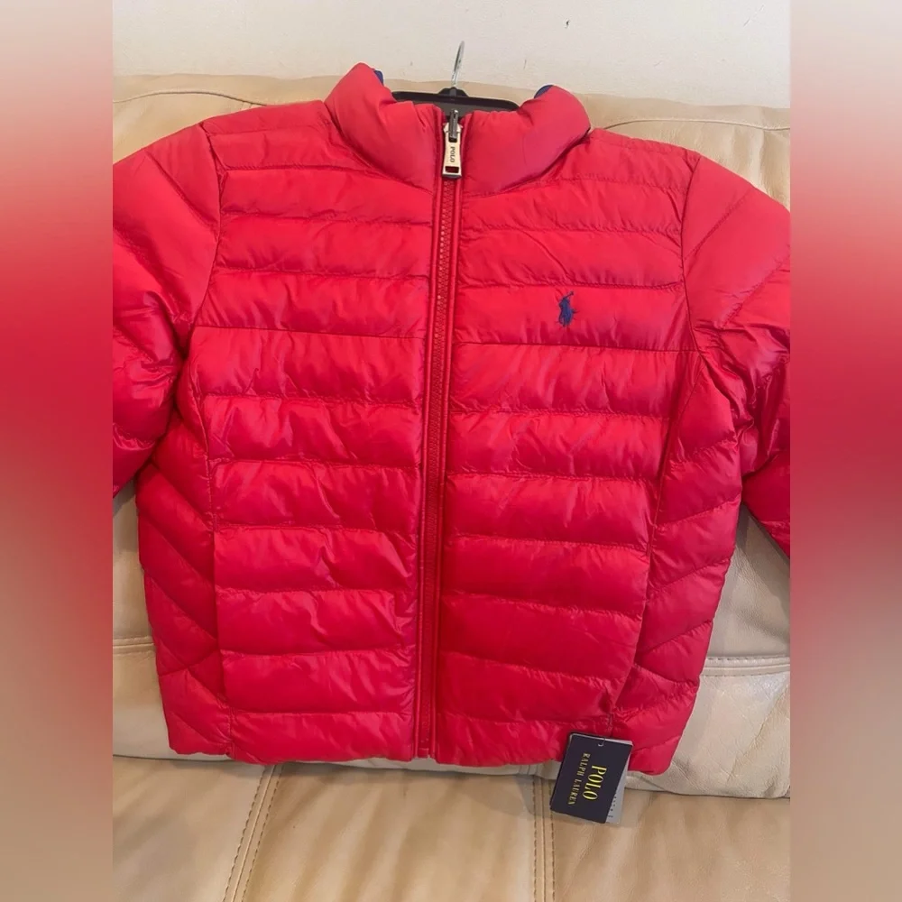 BrandNew polo by Ralph Lauren Reversible terra puffer jacket size 6 - Picture 9 of 13